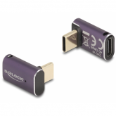 Adaptor Delock 60289, USB-C male - USB-C male, Black