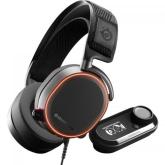 Casti cu microfon SteelSeries Arctis Pro, USB-A/3.5mm jack, Black + GameDAC