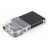 Rack SSD Delock 63368, Clear