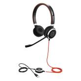 Casti cu microfon Jabra Evolve 40 MS Stereo, USB-A, Black