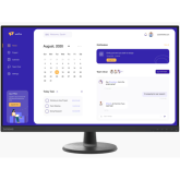 Monitor LED Lenovo C32u-40, 31.5inch, 3840x2160, 4ms, Raven Black
