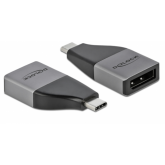 Adaptor Delock 64120, USB-C male - DisplayPort female, Gray