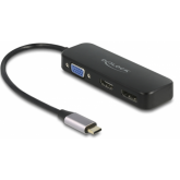 Docking Station Delock 64156, Black