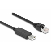Cablu Delock 64158, USB 2.0 male - RJ45 male, 0.25m, Black