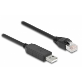 Cablu Delock 64160, USB 2.0 male - RJ45 male, 2m, Black
