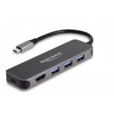Docking Station Delock 64171, Gray