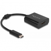 Adaptor Delock 64175, USB-C male - HDMI female, 0.15m, Black