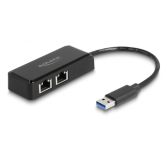 Placa de retea Delock 64194, 2 x RJ45