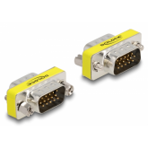 Adaptor Delock 65010, VGA male - VGA male, Silver