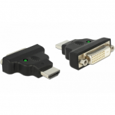Adaptor Delock 65020, HDMI male - DVI 24 + 1 pin female, Black