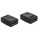 Adaptor Delock 65049, HDMI female - HDMI female, Black