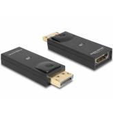 Adaptor Delock 65258, Displayport male - HDMI female, Black