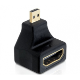Adaptor Delock 65270, Micro HDMI male - HDMI female, Black