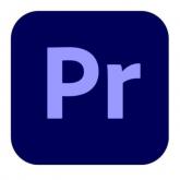 Adobe Premiere Pro CC for teams Renewal Education, versiune in limba engleza, Windows/Mac, Abonament anual, Level 2 (10 - 49)