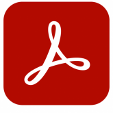 Adobe Acrobat Pro DC Base Commercial, versiune in limba engleza, Windows/Mac, Abonament Anual, Level 1 (1-9)