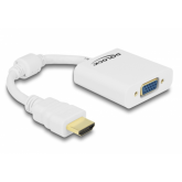 Adaptor Delock 65346, HDMI male - VGA female, White