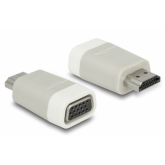 Adaptor Delock 65472, HDMI male - VGA female, White