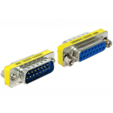 Adaptor Delock 65481, Serial male - Serial female, Silver