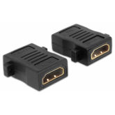 Adaptor Delock 65509, HDMI female - HDMI female, Black