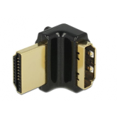 Adaptor Delock 65662, HDMI male - HDMI female, Black