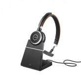 Casca cu microfon Jabra Evolve 65 SE Microsoft Mono Stand, Bluetooth, Black