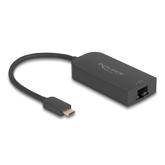 Placa de retea Delock 66046, USB-C, Black