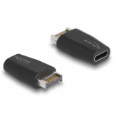 Adaptor Delock 66059, USB tip E key A - USB-C female, Black