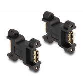 Adaptor Delock 66068, HDMI female - HDMI male, Black