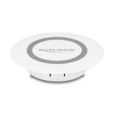 Incarcator Wireless Delock 66260, USB-C, 15 W, White