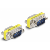 Adaptor Delock 66464, Serial male - Serial male, Silver