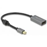 Cablu Delock 66570, Mini DisplayPort male - HDMI female, 0.20m, Black