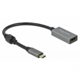 Cablu Delock 66571, USB-C male - HDMI female, 0.20m, Black
