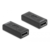 Adaptor Delock 66643, DisplayPort female - DisplayPort female, Black