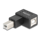 Adaptor Delock 67207, USB-B male - USB-B male, Black