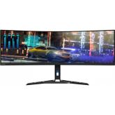 Monitor LED Curbat Lenovo Legion R45w-30, 44.5inch, 5120x1440, 4ms GTG, Black