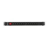 PDU Salicru SPS 12F C13/C14, Black