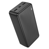Baterie portabila Borofone BJ55B, 30000 mAh, 2 x USB-A, 1 x USB-C, 1 x microUSB, Black