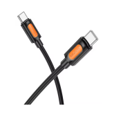 Cablu de date Borofone BX114, USB-C male - USB-C male, 1 m, Black