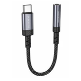 Adaptor Borofone BV24, USB-C male - 3.5 mm jack, Gray