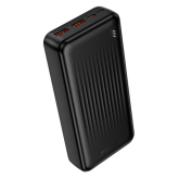 Baterie portabila Borofone BJ80B, 30000 mAh, 1 x USB-A, 1 x USB-C, Black