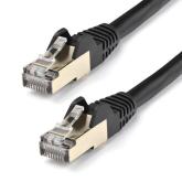 Patch Cord Startech 6ASPAT150CMBK, Cat6a, STP, 1.5m, Black