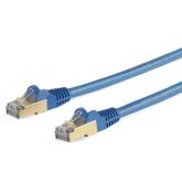 Patch Cord Startech 6ASPAT5MBL, Cat6a, STP, 5m, Blue