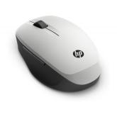 Mouse Optic HP 300 Dual Mode, USB Wireless/Bluetooth, Silver