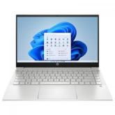 Laptop HP Pavilion 14-dv2004nn, Intel Core i7-1255U, 14inch, RAM 16GB, SSD 1TB, nVidia GeForce MX550 2GB, Windows 11, Natural Silver