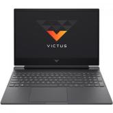 Laptop HP Victus 15-fa0019nq, Intel Core i7-12700H, 15.6inch, RAM 8GB, SSD 512GB, nVidia GeForce GTX 1650 4GB, Free DOS, Mica Silver