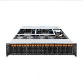 Server Gigabyte H261-NO0 V100, No CPU, No RAM, No HDD, Intel C621, PSU 2x 2200W, No OS