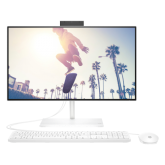 Calculator HP 24-cb1008ny AIO, Intel Core i5-1235U, 23.8inch Touch, RAM 8GB, SSD 512GB, Intel Iris Xe Graphics, No OS, Starry White