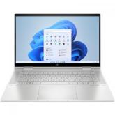 Laptop 2-in-1 HP ENVY x360 15-ew0154nw, 15.6inch Touch, Intel Core i5-1240P, RAM 16GB, SSD 512GB, Intel Iris Xe Graphics, Windows 11, Silver