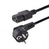 Cablu Startech 713E-1M-POWER-CORD, 1m, Black