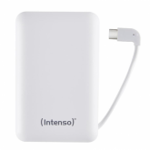 Baterie portabila Intenso XC10000, 10000mAh, 1x USB, 1x USB-C, White